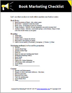 Book Marketing Checklist image